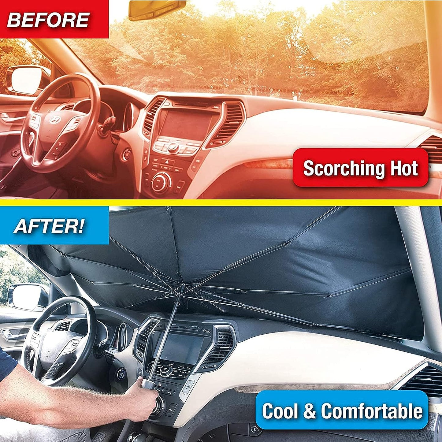 Car Windshield Sun Shade Cover