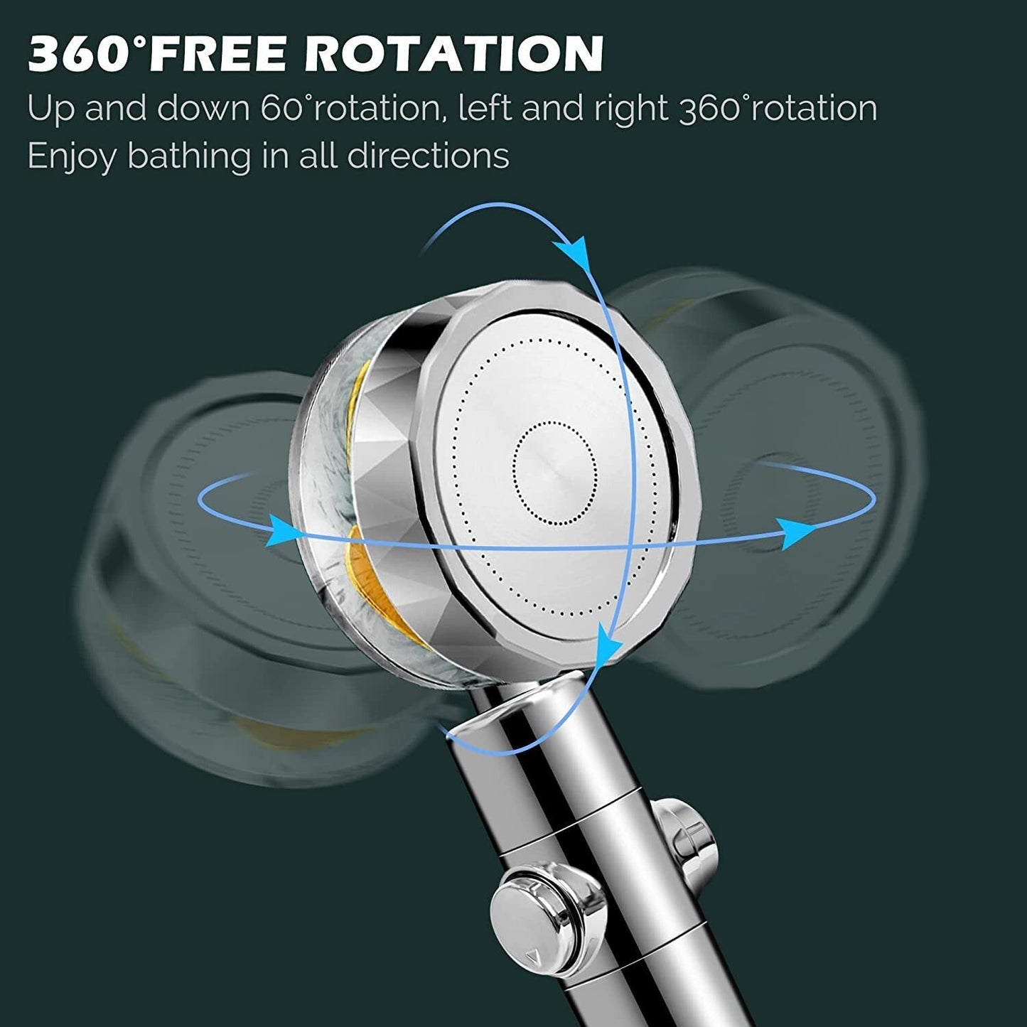 Hydro-Jet Turbo Shower head